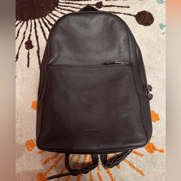 Coach Metropolitan Soft Backpack Black - Picture 1 of 16